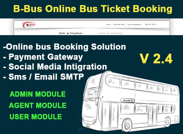 B – Bus Ticket Booking system website || Online ticket booking App